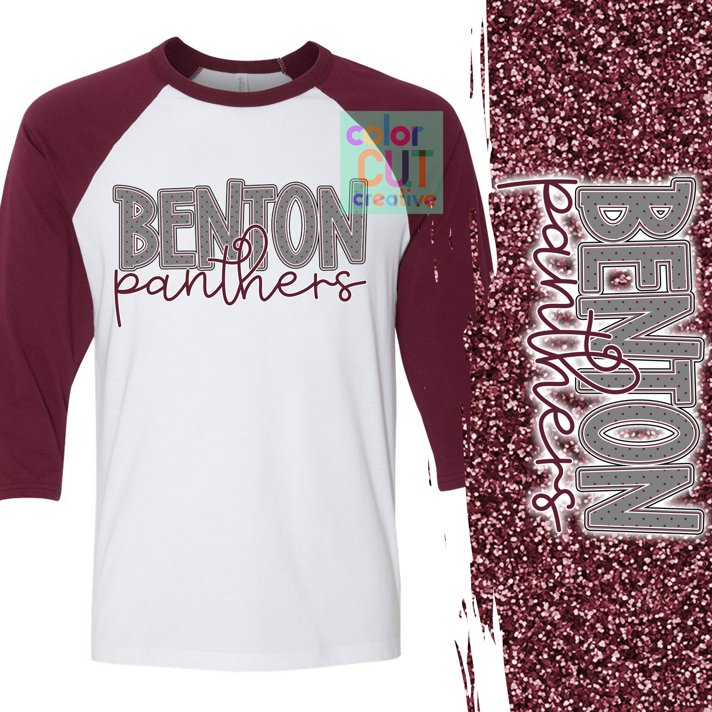 Benton Panthers Dot Words