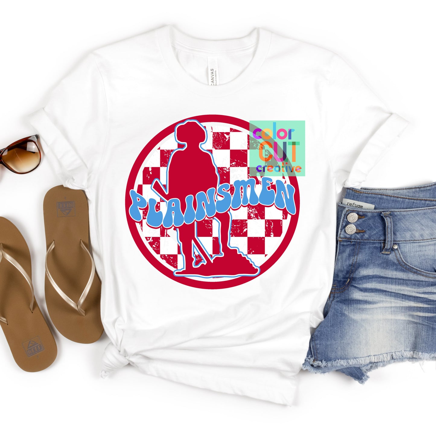 Plainsmen Red Blue