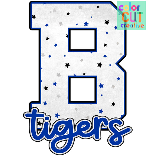 B Tigers stars mascot
