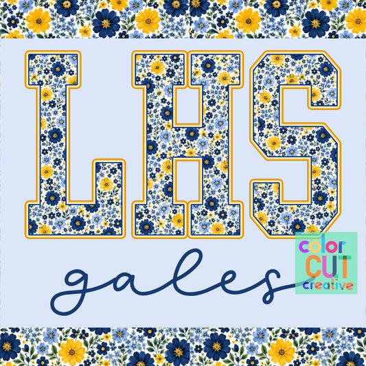 LHS Gales Floral Mascot