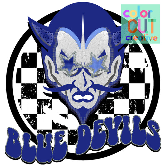 Blue Devils Blue Black