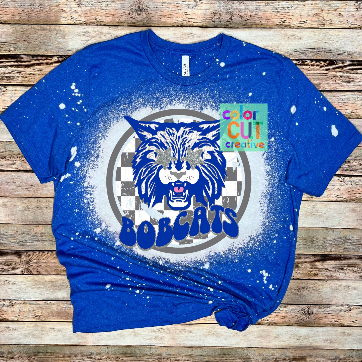 Bobcats Preppy Royal Silver