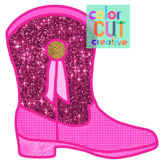 Drill Boot Element Pink