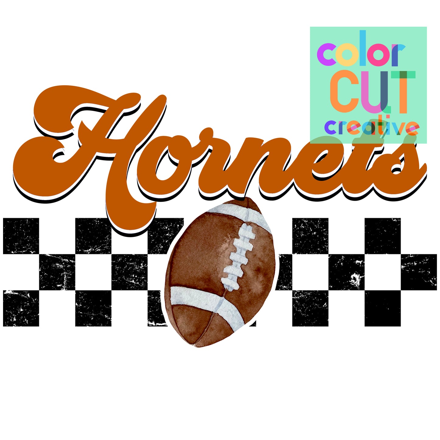 Hornets Football Checkerboard