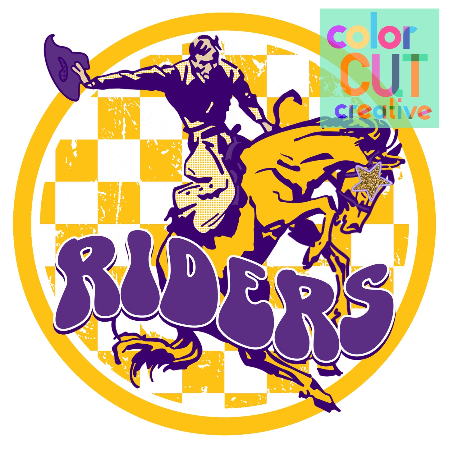 Riders Purple Gold