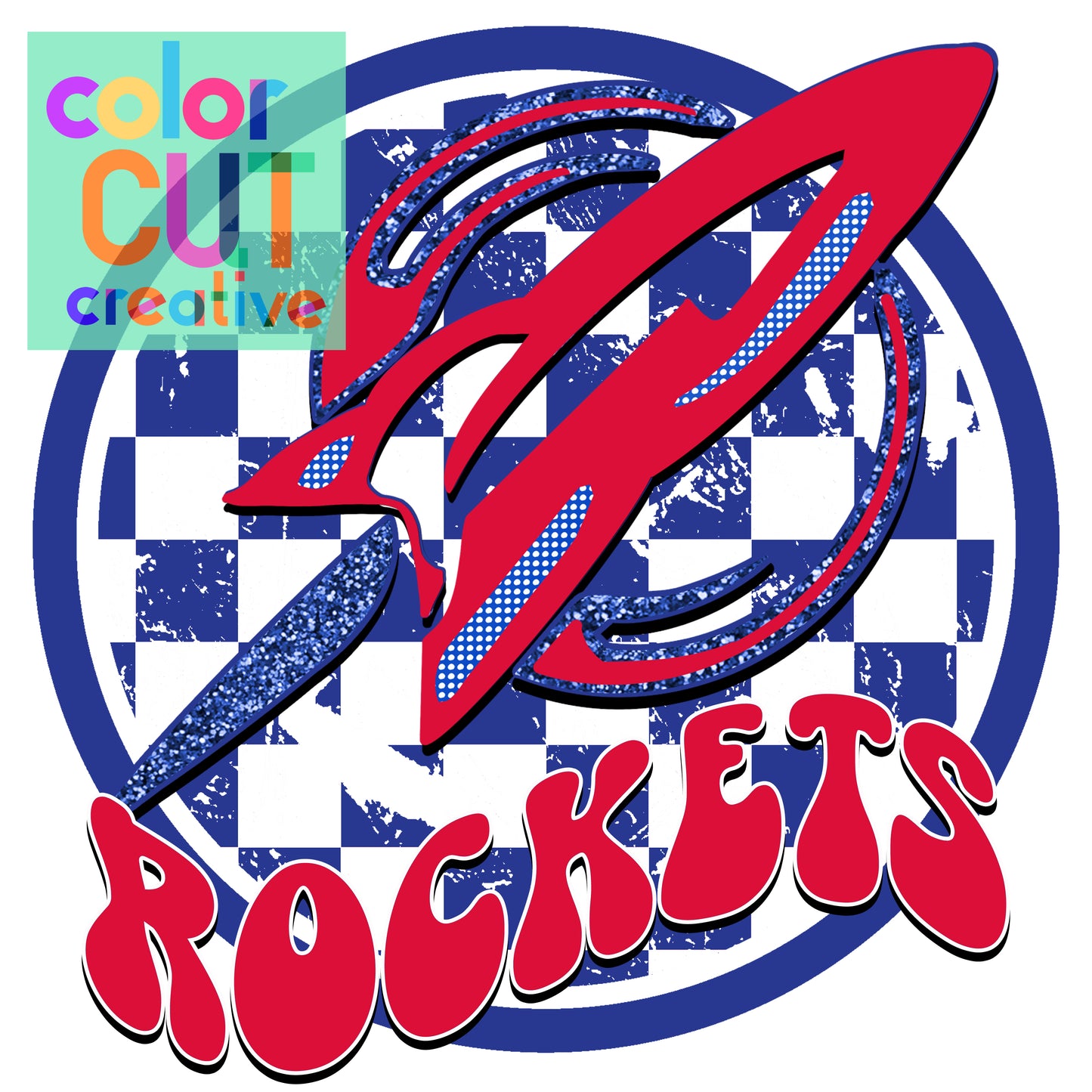 Rockets Preppy Red White Blue