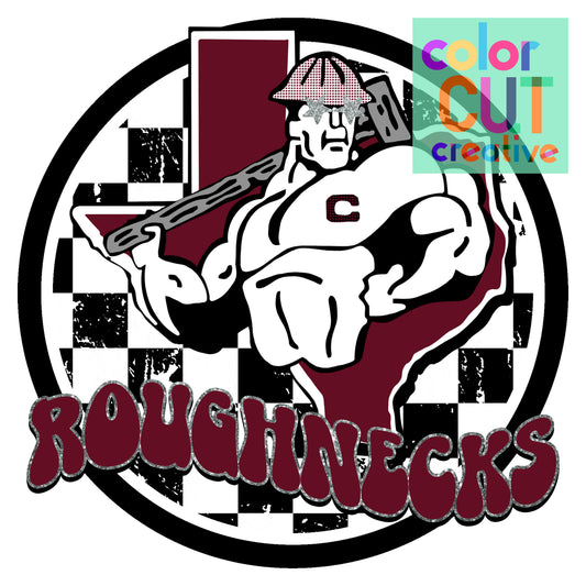 Roughnecks Preppy Mascot