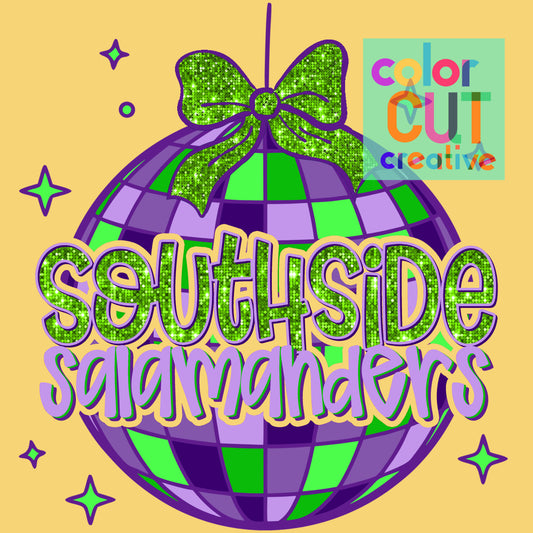 Southside Salamanders Disco Ball