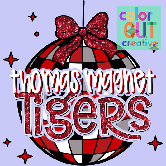 Thomas Magnet Tigers Disco Ball
